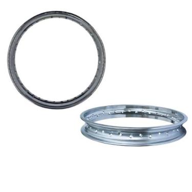 Imagem de Aro de Roda Cromado 19 x 1,85 Moto NXR 125/150/160 Bros - Loja Duas Ro
