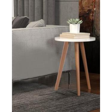 Imagem de Mesinha de Apoio Lateral Móvel de Canto Decorativo Quarto - Colomi