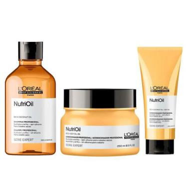 Imagem de L'Oréal Professionnel NutriOil Kit  Shampoo + Condicionador + Máscara,