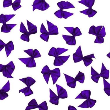 Imagem de Lacinho de Cetim nº 2 - 25 unidades - Laços e acessórios, ROXO
