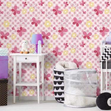 Imagem de Papel de Parede Pink baby - QCola, 0,60 x 3,00 metros