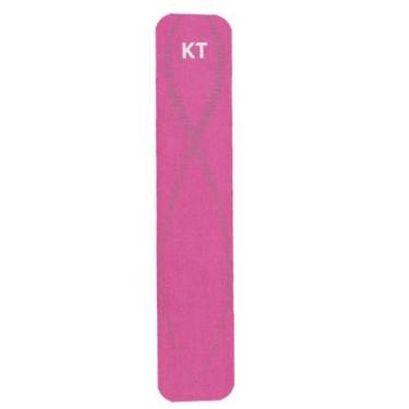Imagem de KT Tape Pro 3 Tiras Sintética Pre Cortadas Rosa