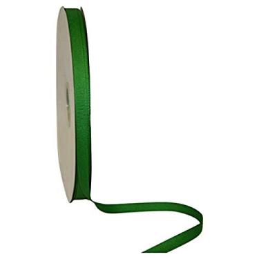 Imagem de Reliant Ribbon Fita de textura de gorgorão, 0,9 cm x 100 jardas, verde esmeralda