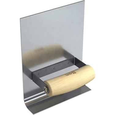 Imagem de Ferramenta interna Bon 22-597 Cove - Aço inoxidável 15,24 cm x 3,81 cm - Cabo de madeira labial com raio de 20,32 cm