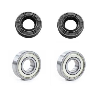 Imagem de Kit Retentores Rolamentos Virabrequim Roçadeira 26CC - GENÉRICA