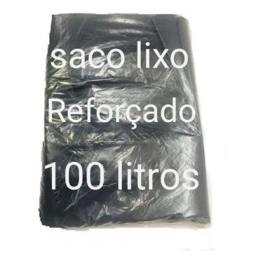 Imagem de Saco Lixo 100 Litros Reforçado 100 Unidades - HIGIPACK