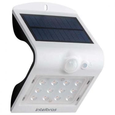 Imagem de Arandela Solar Integrada Asi 220 Luz Amarela - INTELBRAS