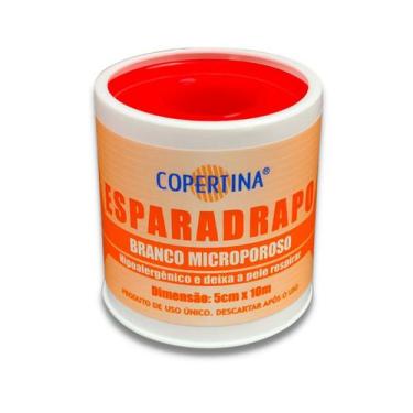 Imagem de Esparadrapo Micropore Branco Copertina 5cm X 10m 1 Rolo Fita Micropore