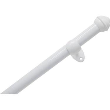 Imagem de Kit para Varão 3m Prátiko Pro 19mm Bella Arte Branco