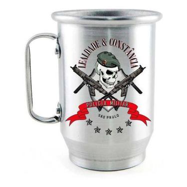 Imagem de Caneca De Aluminio Civil Lealdade E Constancia Militar - Alabama Stamp