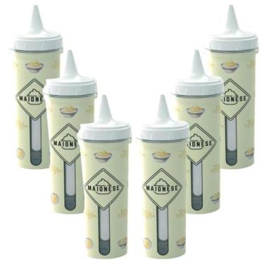 Imagem de Bisnaga de maionese 250ml com 6 unidades Plasutil ref.8706