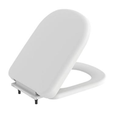 Imagem de Assento Sanitário Oval Soft Close Vogue Plus Branco Deca - Censi