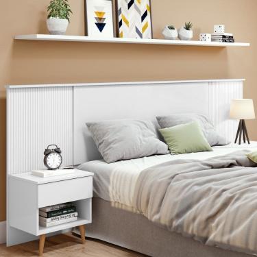 Imagem de Cabeceira Casal e Queen Like Com 2 Mesas 90751 Lopas