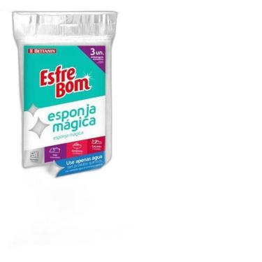 Imagem de Esponja Magica Esfrebom Bettanin 3 Unidades