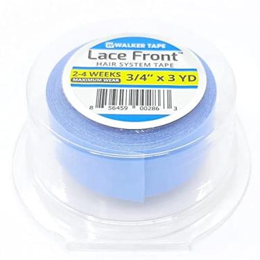 Imagem de WalkerTape Fita Adesiva Capilar Lace Front 3 metros Indicada para Apliques Sistemas Capilares Prótese Capilar Mega Hair Peruca Fixação Máxima de 2 a 4 Semanas/No Brasil