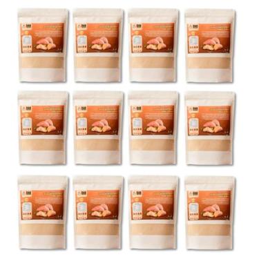 Imagem de Kit 12 Un Farinha Batata Doce Polpa Laranja Pó 5.4kg - DAB Suplevitta