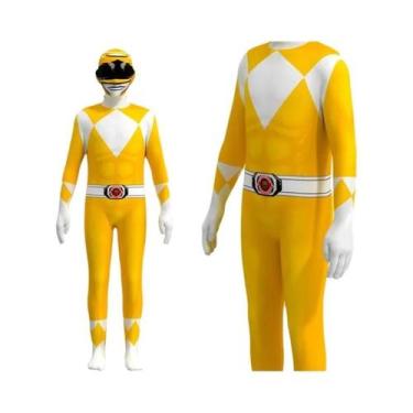 Imagem de Fantasia Power Rangers Samurai - Cosplay com Máscara e Macacão para Ha