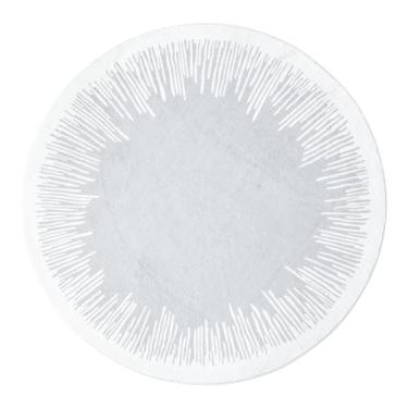 Imagem de Linhas elegantes Tapete redondo confortável macio listrado sala de estar tapetes luxo minimalista quarto tapetes lavável à máquina, YHT166, A, diâmetro 160 cm