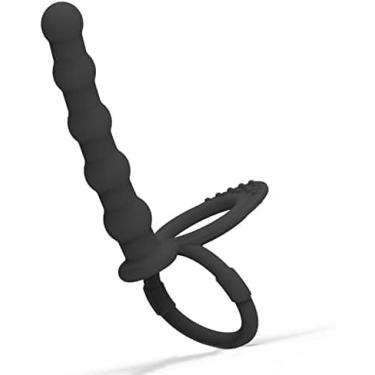 Imagem de Dupla Penetração Dildo de silicone Sem Vibrador Para Casais,Prazer em Dobro,experiências inesquecíveis.