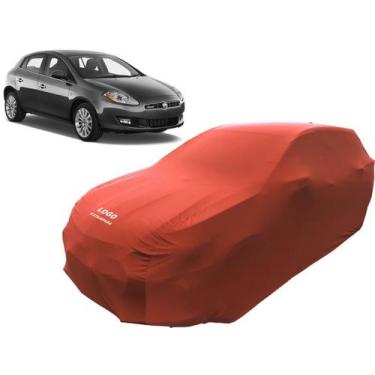 Imagem de Capa de Tecido Automotiva Fiat Bravo - Mz, Vermelha