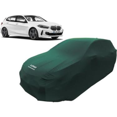 Imagem de Capa Automotiva Bmw 118i Tecido Helanca Cor Preta - Mz, Verde