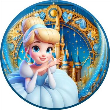 Imagem de Painel Redondo CInderela 3D-IMPAKTO VISUAL