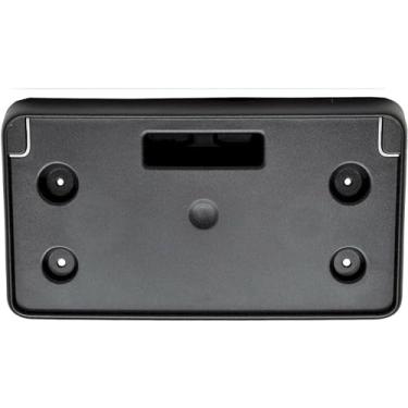 Imagem de DAT AUTO PARTS Substituição da capa da moldura do suporte da etiqueta do para-choque da placa de licença frontal para Jeep Renegade 2019-2023 exceto modelos Upland e TRAILHAWK plástico texturizado