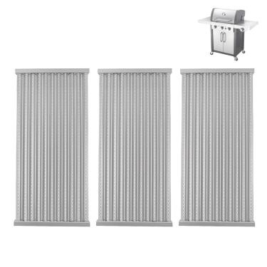 Imagem de Peças de reposição de emissor de grelha de 43.2 cm para Charbroil TRU Infrared 3 Burner 463242516 463355220 466242516 463246018 466242515 466242615 463243016 GG 466-2 400-W1 para peças de reposição
