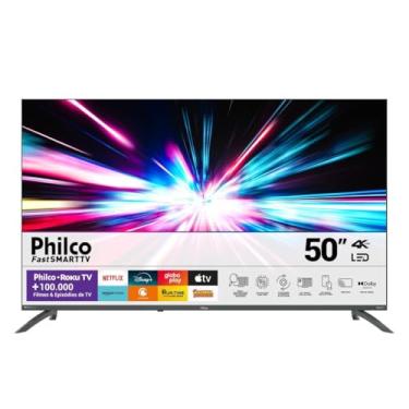 Imagem de Smart TV 50” Philco Roku TV LED Dolby Audio PTV50VA4REGB