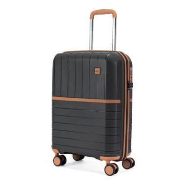 Imagem de Mala De Bordo Viagem ABS Rígido Primicia Rodinhas 360 Resistente Espaç