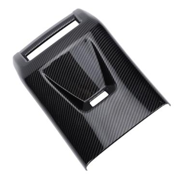 Imagem de Tampa Traseira de Tomada de Ventilação de Ar Ventro Adesivo de Fibra de Carbono Air Condição Traseira Tampa de Ventilação Substituição de Decoração de Carro para Isuzu D Max