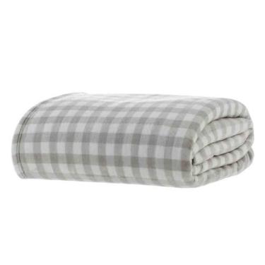 Imagem de Cobertor/Manta Casal Blanket Vintage Vichy Fend Kacyumara