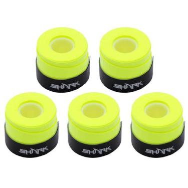 Imagem de Overgrip Pro Beach Tennis Pack 05 Unidades Shark, Amarelo