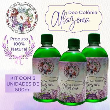 Imagem de Kit com 3 Unidades de 500ml de Alfazema - Seiva de Alfazema