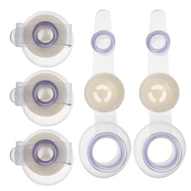 Imagem de Toddmomy 5 Peças De Tampa De Válvula De Colchão Inflável Plugue De Válvula Portátil Válvulas De Colchão Inflável Capa Para Inflável Bote De Borracha Piscina Colchões De