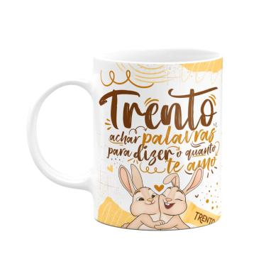 Imagem de Caneca Páscoa Doce - Trento achar palavras - 325ml
