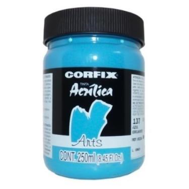 Imagem de Tinta Acrílica G1 Arts 137 Azul Brilhante 250ml Corfix, 137 - AZUL BRI