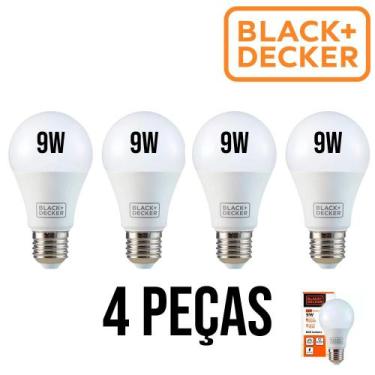 Imagem de Lampada LED Bulbo A60 6500K Bivolt Black+Decker, 9W