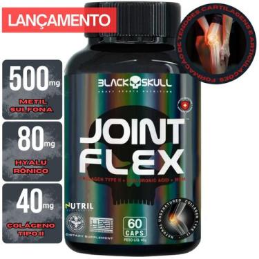 Imagem de Joint Flex Colágeno Tipo 2 Com Ácido Hialurônico Black Skull p/ Articu