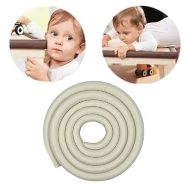 Imagem de Protetor De Borda Canto Quina Rolo Eva Cantoneira Bebê 2M