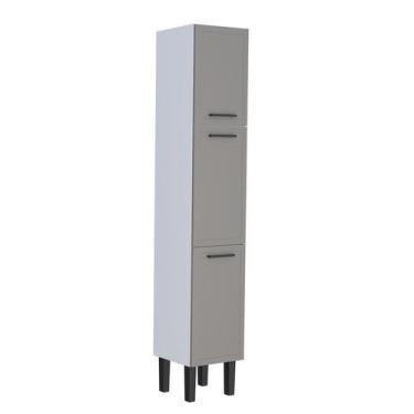 Imagem de Paneleiro Montado em  Aço Cinza Preto Juno Cozimax