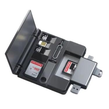 Imagem de Leitor de Cartão de Memória Greika Multifuncional 7 em 1