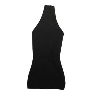 Imagem de YIJU 1/6 de escala Figura vestido corporcon vestido de verão de moda retrô mini vestido curto para 12 '' feminina figura figur , Preto