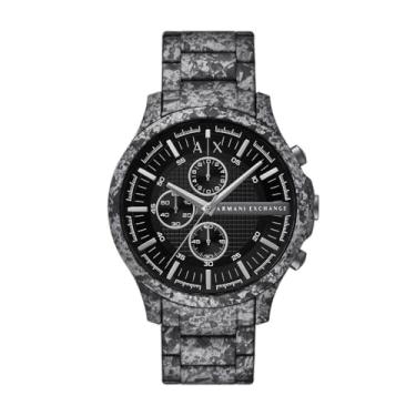 Imagem de Armani Exchange Relógio masculino cronógrafo de aço inoxidável, cor: (Modelo: AX2462), Metálico
