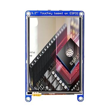 Imagem de Tela LCD Touchsy de 3,2 polegadas baseada em ESP-32 MCU, interface SPI de 3,2 polegadas, tela sensível ao toque ESP32 com Wi-Fi integrado, Bluetooth, 4 botões programáveis e slot para cartão SD (toque