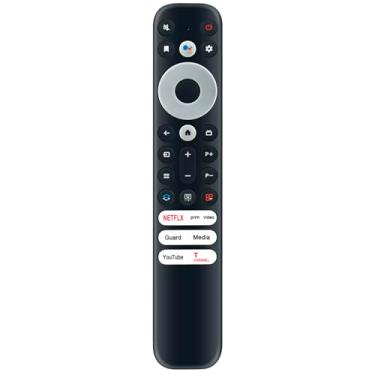 Imagem de Controle remoto de substituição para -TCL-Google-TV, controle remoto infravermelho universal para TCL Android/Google Smart TV (RC902V FMR4) sem função de controle de voz