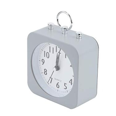 Imagem de Despertador de Desktop Retro Genérico, Despertador Silencioso Adota Material de Plástico, Resistente e Grande Tela e Escala Clara, Fácil Ler Os Dígitos, Vintage