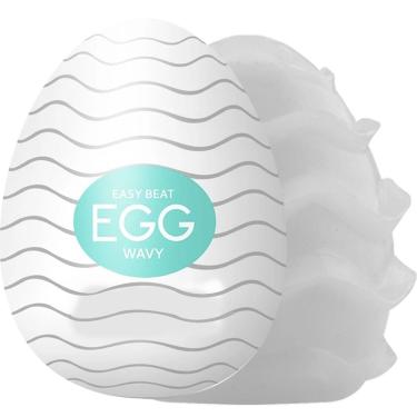 Imagem de Ovo Mastubador Egg Penis Wavy Punheta Estimulo Sexshop