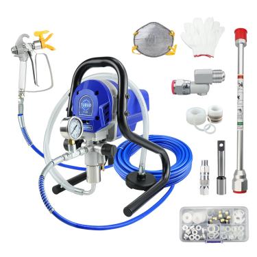 Imagem de TUDUD Pulverizador De Tinta Sem Ar 3000 Psi, 750 W, Máquina Pulverização Alta Eficiência, Suporte Para Pintura Com Pistola Casas, Paredes, Cercas E Uso Comercial