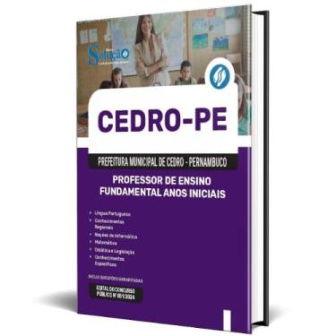Imagem de Apostila Prefeitura Cedro Pe 2024 Professor Ensino - Editora Solucao